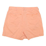 J.CREW Womens Shorts Peach Casual Cotton Blend L W30 Pocketed Summer
