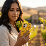 Honey Mini Mangoes iPhone 15 Pro Case - Lifestyle photo showing phone case in use