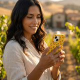 Honey Mini Mangoes iPhone 14 Case - Lifestyle photo showing phone case in use