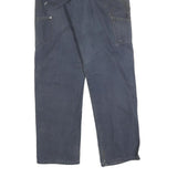 DICKIES Mens Relaxed Blue Jeans Denim W34 L34 Workwear Zip Closure