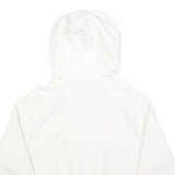 CHAMPION Womens White Hoodie M Cotton Blend Pullover Casual Sweatshirt