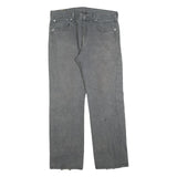 LEVI'S 501 Mens Jeans Black Regular Straight Denim W34 L30 Classic Button Fly