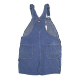 DICKIES Mens Blue Cotton Dungarees Loose Denim XL W40 L5 Workwear Utility