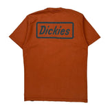 Dickies T-Shirt - Medium Orange Cotton
