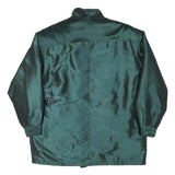 JG HOOK Womens Green Jacket XL Polyester Blend Plain Zip Casual Outerwear