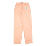 HENNES Womens Cotton Blend Peach Relaxed Straight Trousers W26 L32 Casual