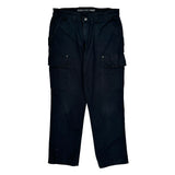 Duluth Cargo Pants - 34W 32L Black Cotton