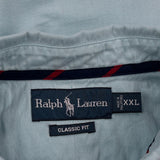 Ralph Lauren Shirt - 2XL Blue Cotton