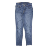 LEVI'S Womens Blue Slim Skinny Denim Medium Wash W25 L25 Stretch Cotton Jeans