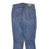 LEVI'S Womens Blue Slim Skinny Denim Medium Wash W25 L25 Stretch Cotton Jeans