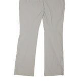 JACK WOLFSKIN Womens Beige Polyester Blend Regular Straight Trousers W30 L32