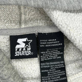 Kentucky Starter College Hoodie - XL Grey Cotton Blend