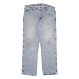 DICKIES Mens Jeans Blue Regular Straight Denim Medium W38 L30 Workwear