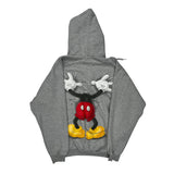 Disneyland Resort Disney Cartoon Hoodie - XL Grey Cotton Blend