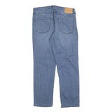 CALVIN KLEIN JEANS Mens Regular Fit Blue Denim W34 L30 Classic Zip Pocket Casual