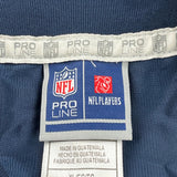 Seahawks Pro Line Football Jersey - XL Navy Polyester