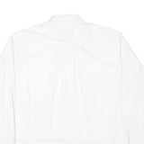 NAUTICA Mens White Button Down Shirt XL Classic Fit Cotton Blend Pocket