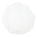 NAUTICA Mens White Button Down Shirt XL Classic Fit Cotton Blend Pocket