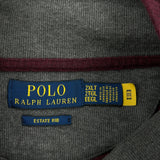 Polo By Ralph Lauren 1/4 Zip - 2XL Burgundy Cotton