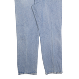 CARHARTT Mens Jeans Blue Regular Straight Denim Light W36 L30 Classic Zip