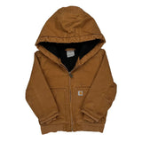 Age 3 Carhartt Jacket - 2XS Brown Cotton