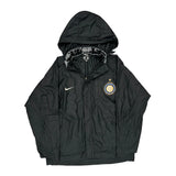 Inter Milan Nike Graphic Windbreaker - Medium Black Polyester