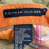 Tommy Hilfiger Cargo Shorts - 35W 9L Khaki Cotton