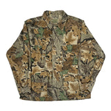 US Army Camo Field Jacket - Large Camo Cotton