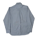 Tommy Hilfiger Striped Shirt - Large Blue Cotton