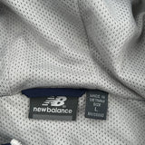 New Balance Windbreaker - Large Navy Polyester