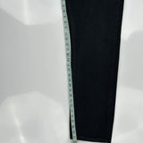 505 Levis Jeans - 34W 30L Black Cotton