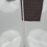 Dickies Checked Shorts - 38W 10L Gray Cotton