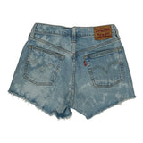 Levis Denim Shorts - 26W UK 6 Light Wash Denim
