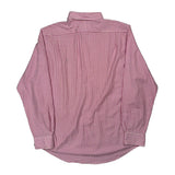 Polo By Ralph Lauren Checked Shirt - Large Pink Cotton