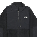 THE NORTH FACE Womens Black Fleece Zip Jacket L Polyester Blend Outdoor Warm