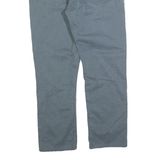 LEVI'S Mens Denim Blue Slim Straight Trousers W32 L25 Cotton Blend Casual Wear