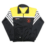 ERIMA Mens Black & Yellow Sports Zip Jacket M Polyester Track Top