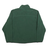 ATHLETIC WORKS Mens Green Pullover Plain Crew Neck Basic Knit L Casual Polyester