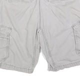 CARHARTT Mens Shorts Grey Casual Cargo M W33 Cotton Blend Utility Workwear