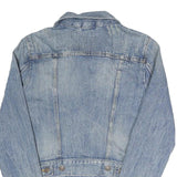 LEVI'S Womens Blue Denim Jacket XS Cotton Blend Button Closure Classic