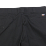 DICKIES Womens Black Casual Shorts XL W38 Workwear Cotton Blend
