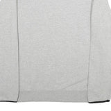 ELLESSE Mens Grey Crew Neck L Cotton Blend Sweatshirt Logo Printed