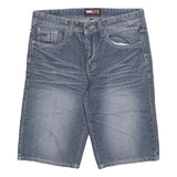 SODA MENS Denim Blue Casual Shorts M W32 Cotton Blend Stylish Comfortable