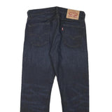 LEVI'S Mens Jeans Blue Regular Straight Denim Dark W29 L25 Classic Fit Zip