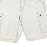 CARHARTT Mens Shorts Beige Cargo Relaxed M W34 Cotton Blend Casual Utility