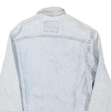 LEVI'S Mens Blue Denim Button Jacket S Cotton Blend Vintage Casual