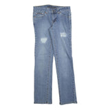 DKNY Womens Jeans Blue Slim Straight Denim Medium W28 L30 Stylish Casual