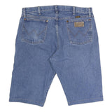 WRANGLER Mens Denim Blue Shorts L W36 Classic Casual Cotton Summer
