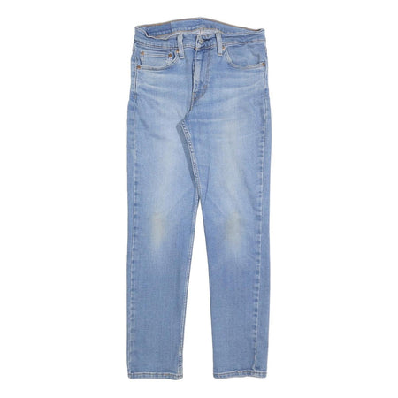 LEVI'S 511 Slim Mens Jeans Light Blue Denim Slim Skinny Cotton Blend W31 L30 Zip
