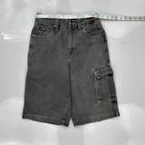 Fubu Cargo Shorts - 26W 12L Gray Cotton